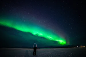 Contemple la aurora boreal desde la Aurora Sky Station